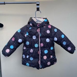Zara Baby Girl Winter Coat Puffer 2-3 toddler